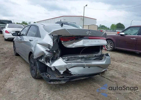 2021 Hyundai Elantra Sel из США, поврежденный, VIN 5NPLM4AG1MH008475